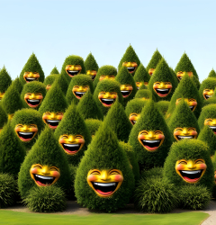 HAPPY BUSHES